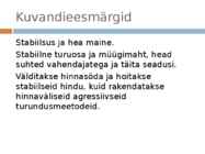 HINNA TÄHENDUS- #12