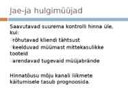 HINNA TÄHENDUS- #7