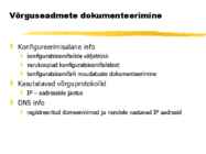 Riist- ja tarkvara dokumenteerimine #15