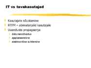 Riist- ja tarkvara dokumenteerimine #19