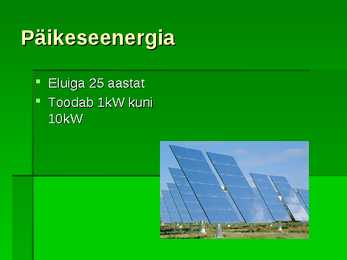 Alternatiiv energia #7