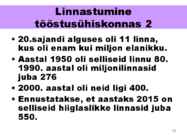 Maailmarahvastik ja rahvastikuprotsessid #12