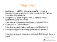 Linnad ja linnastumine #28