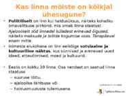 Linnad ja linnastumine #6