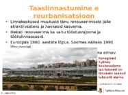 Linnad ja linnastumine #10