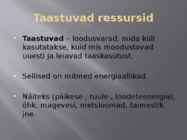 Majandusressursid #3