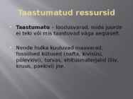 Majandusressursid #5