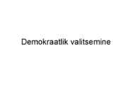 Demokraatlik valitsemine