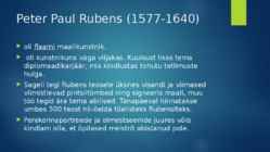Peter Paul Rubens ja Rembrandt #2