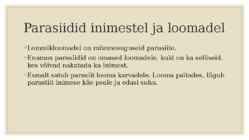 Parasiitusside areng #6