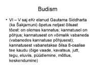 Idamaised usundid Eestis #2