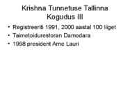 Idamaised usundid Eestis #13
