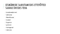Ühisturundus 1-loeng #8