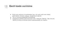 Eesti keel teiste keelte seas #8