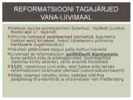 VARAUUSAEG-Reformatsioon ja Eesti #17