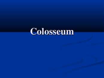 Colosseum