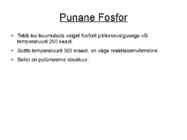 Fosfor ja erinevad liigid #4