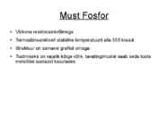 Fosfor ja erinevad liigid #6