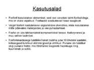 Fosfor ja erinevad liigid #7