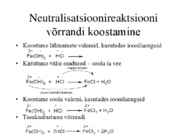 Neutralisatsioon #4