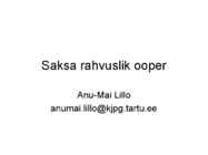 Saksa rahvuslik ooper