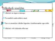Alkohol-alkohol kui uimasti #2