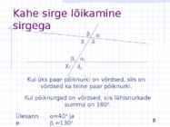 Defineerimine ja tõestamine-Planimeetria elemente #8