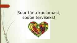 Hommikusöögi analüüs #10