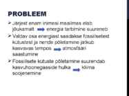 Maakera energiaprobleemid #3