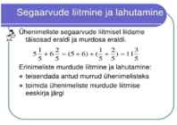 Valemid ja õ petusesõnad 6 klassile #13