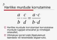 Valemid ja õ petusesõnad 6 klassile #22