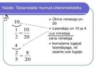 Valemid ja õ petusesõnad 6 klassile #10