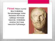 Filosoofia Aristoteles #4