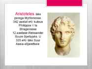 Filosoofia Aristoteles #5