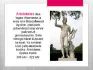 Filosoofia Aristoteles #6