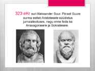 Filosoofia Aristoteles #7