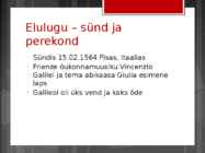 Galileo Galilei #2