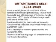 Eesti vabariigi valitsemine-põhiseadused-ja olulisemad-suuremad-erakonnad #13