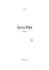 Arvo Pärt