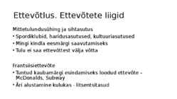 Sissejuhatus majandusse-Ettevõtlus #13