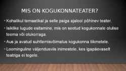KOGUKONNATEATER #2