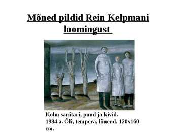 Eesti tegevkunstnik #10