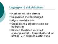 Maa geoloogiline areng ja evolutsioon #5