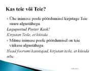 Korrektse e-kirja kirjutamine #10