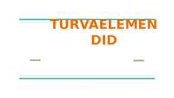 TURVAELEMENDID