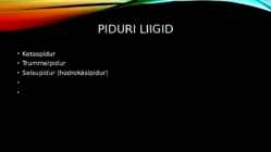 Pidurite areng #4