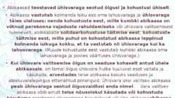 Inimeseõpetus - Perekonnaseadus #14