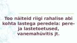 Inimeseõpetus - Perekonnaseadus #28