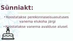 Inimeseõpetus - Perekonnaseadus #31