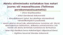 Inimeseõpetus - Perekonnaseadus #6